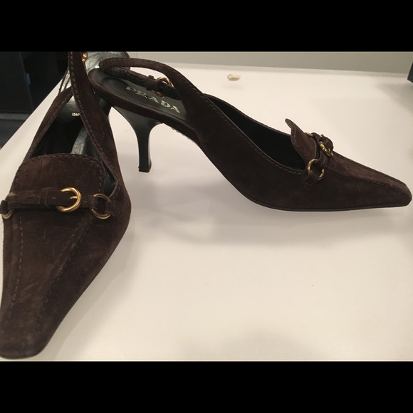 Prada Shoes - Prada kitten heels size 6